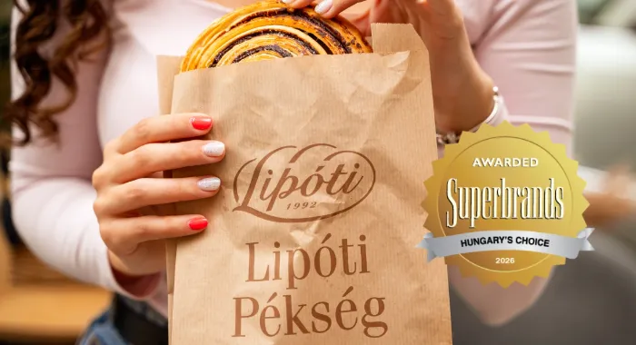 A Lipóti Pékség 2026-ban is Superbrands díjas márka