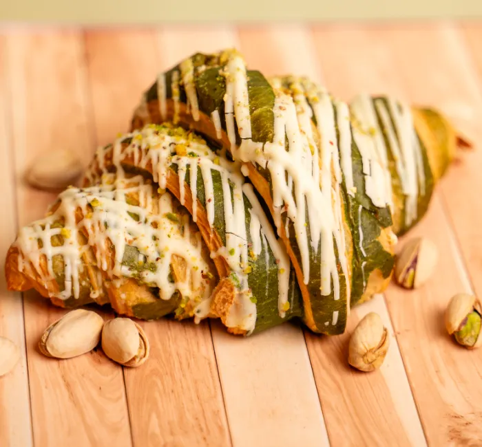 Pisztáciás croissant